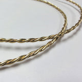 St. Emilia-3 strand gold and brass